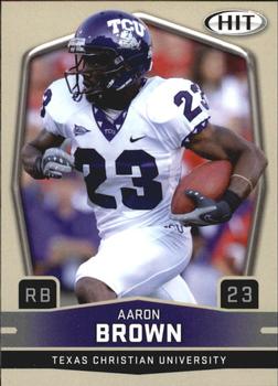 2009 SAGE HIT - Glossy #62 Aaron Brown Front