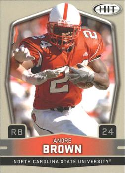 2009 SAGE HIT - Glossy #66 Andre Brown Front