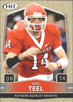 2009 SAGE HIT - Gold #16 Mike Teel Front