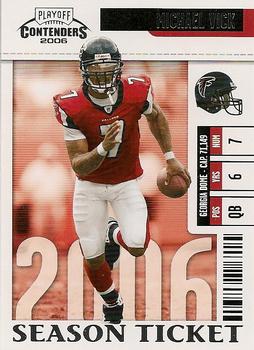 2006 Playoff Contenders #5 Michael Vick Front
