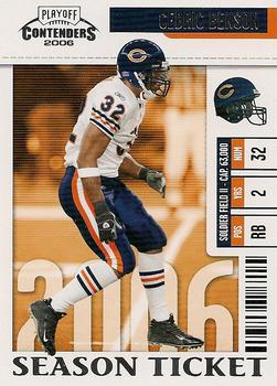 2006 Playoff Contenders #15 Cedric Benson Front