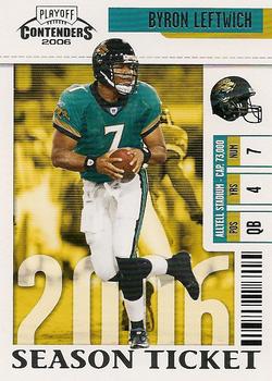 2006 Playoff Contenders #46 Byron Leftwich Front