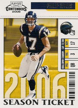 2006 Playoff Contenders #79 Philip Rivers Front