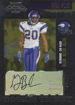 2006 Playoff Contenders #174 Greg Blue Front