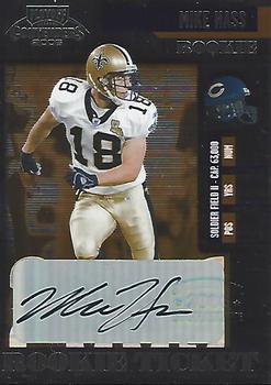 2006 Playoff Contenders #179 Mike Hass Front