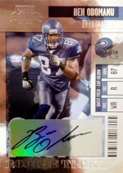 2006 Playoff Contenders #216 Ben Obomanu Front