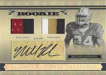 2006 Playoff National Treasures #134 Michael Robinson Front