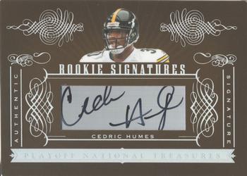 2006 Playoff National Treasures #156 Cedric Humes Front