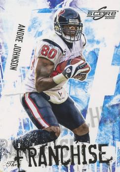 2009 Score - The Franchise Glossy #2 Andre Johnson Front