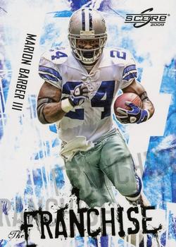 2009 Score - The Franchise Glossy #15 Marion Barber Front