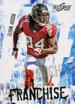 2009 Score - The Franchise Glossy #18 Roddy White Front