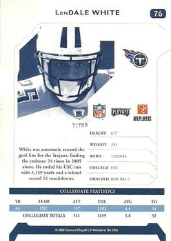 2006 Playoff NFL Playoffs #76 LenDale White Back