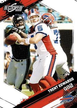 2009 Score - Glossy #37 Trent Edwards  Front