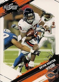 2009 Score - Glossy #50 Devin Hester  Front