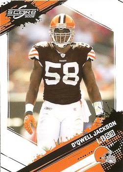 2009 Score - Glossy #67 D'Qwell Jackson  Front