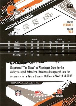2009 Score - Glossy #69 Jerome Harrison  Back