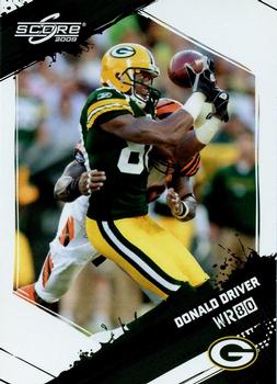 2009 Score - Glossy #105 Donald Driver  Front