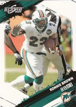 2009 Score - Glossy #159 Ronnie Brown  Front