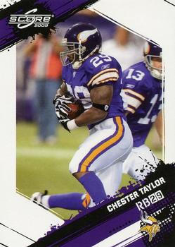2009 Score - Glossy #164 Chester Taylor  Front