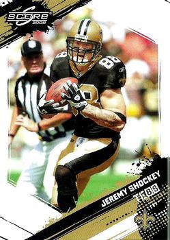 2009 Score - Glossy #184 Jeremy Shockey  Front