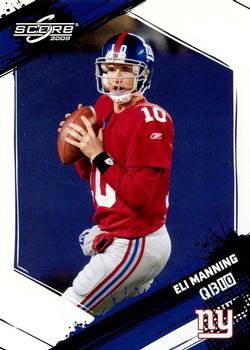 2009 Score - Glossy #196 Eli Manning  Front