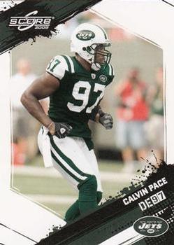 2009 Score - Glossy #201 Calvin Pace  Front