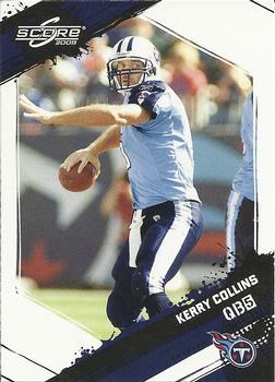 2009 Score - Glossy #286 Kerry Collins  Front