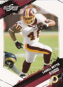 2009 Score - Glossy #298 Ladell Betts  Front
