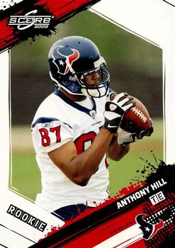 2009 Score - Glossy #308 Anthony Hill  Front