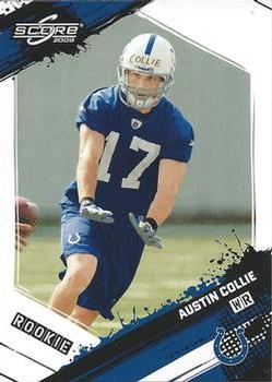 2009 Score - Glossy #310 Austin Collie  Front