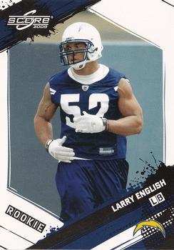 2009 Score - Glossy #366 Larry English  Front