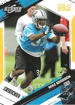 2009 Score - Gold Zone #373 Mike Goodson Front