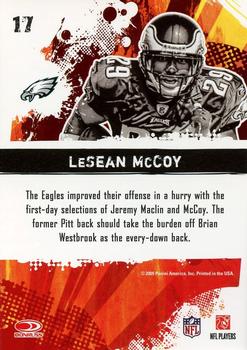 2009 Score - Hot Rookies #17 LeSean McCoy Back