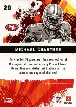 2009 Score - Hot Rookies #20 Michael Crabtree Back