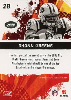 2009 Score - Hot Rookies #28 Shonn Greene Back