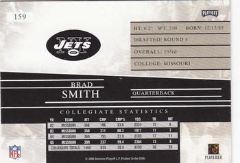 2006 Playoff Prestige #159 Brad Smith Back
