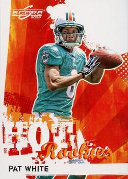 2009 Score - Hot Rookies Glossy #24 Pat White Front