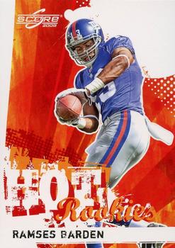 2009 Score - Hot Rookies Glossy #27 Ramses Barden Front