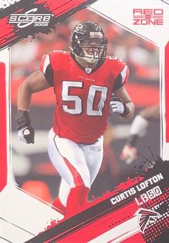 2009 Score - Red Zone #11 Curtis Lofton Front