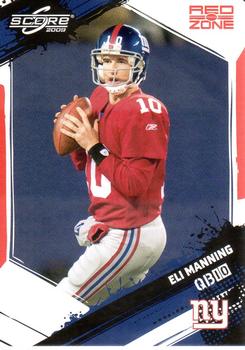 2009 Score - Red Zone #196 Eli Manning Front