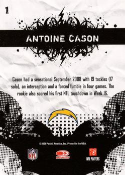 2009 Score - Young Stars #1 Antoine Cason Back
