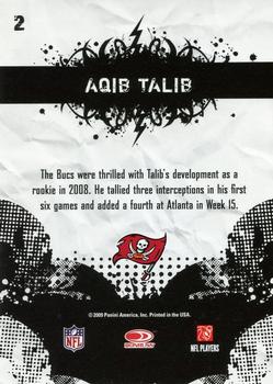 2009 Score - Young Stars #2 Aqib Talib Back