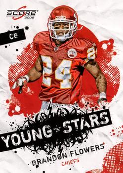 2009 Score - Young Stars #3 Brandon Flowers Front
