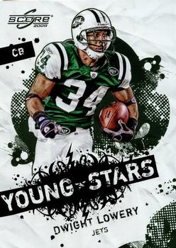 2009 Score - Young Stars #9 Dwight Lowery Front