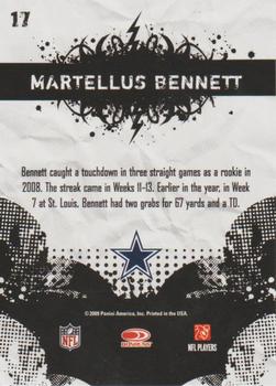 2009 Score - Young Stars #17 Martellus Bennett Back