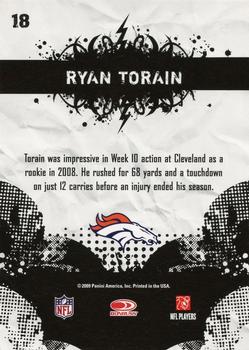2009 Score - Young Stars #18 Ryan Torain Back