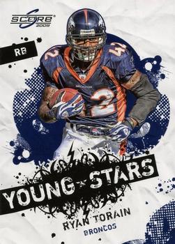 2009 Score - Young Stars #18 Ryan Torain Front