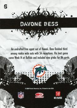 2009 Score - Young Stars Glossy #6 Davone Bess Back