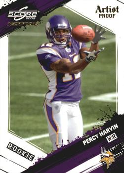 2009 Score Inscriptions - Artist's Proof #383 Percy Harvin Front