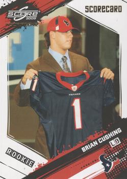 2009 Score Inscriptions - Gold Zone #315 Brian Cushing Front